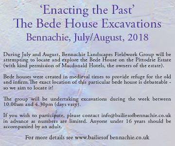 The Bede House Excavations on Bennachie