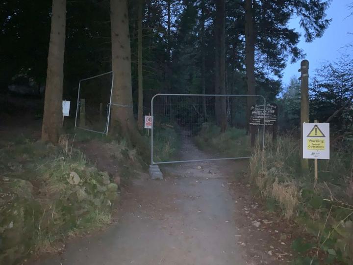 2024 09 17 Rowantree Car Park Barriers