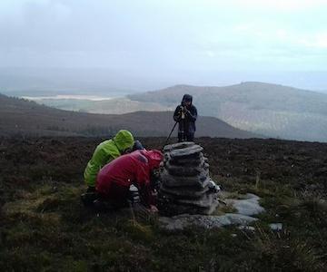 Crosses On Cairn Crop