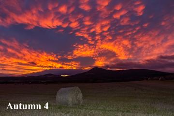 Gary Morrison Bennachie Sunset Autumn