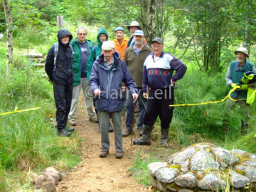 James McKay opening path at Danny Gordon's Widdie Oct 2016.png