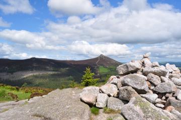 Looking over to Mither Tap.JPG